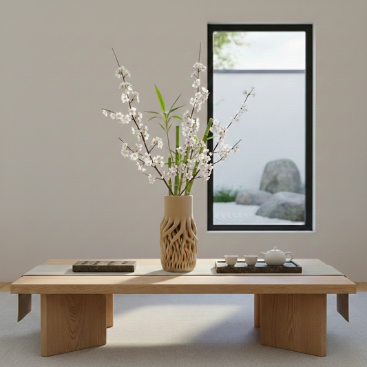 Jarrón "Raíces de Árbol" | Diseño Orgánico