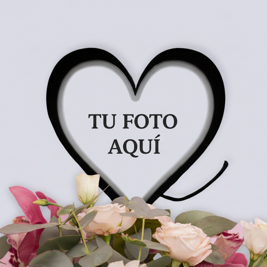 Litofanía 3D "Luz de Amor" Personalizada | Edición San Valentín