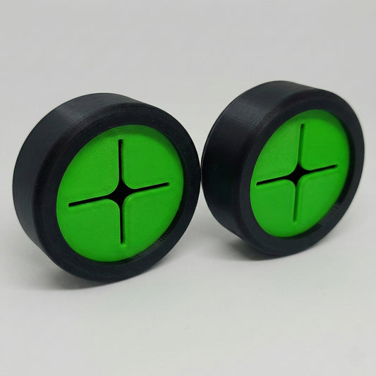 Pack x2 Soportes de Pared para Trapos de Cocina - Sistema "Push" con Adhesivo 3M